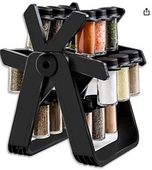 18 Jar Rotating Spice Jar – طقم بهارات دوار 18 برطمان