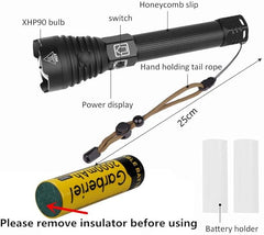P90 LED Flashlight Rechargeable – كشاف LED P90 قابل لإعادة الشحن